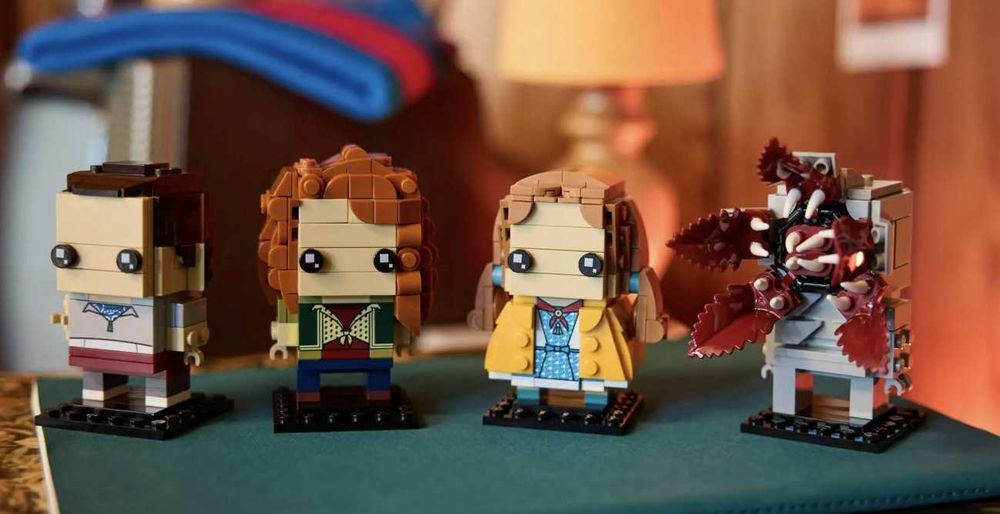 LEGO 40879 Brick Headz Stranger Things Макс, Демогоргон Холлі