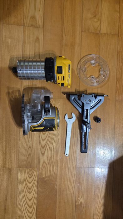 Frezarka górnowrzecionowa DeWalt DCW600N.  Nieużywana.