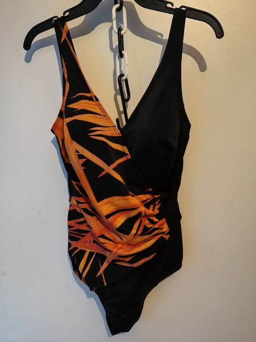 Palmers strój kąpielowy jednoczęściowy rozm 40 /42, czarny, wzór