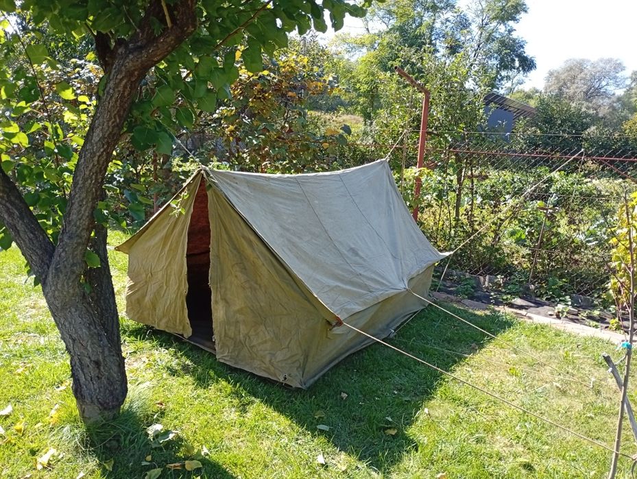 Палатка брезентова 2містна бу.