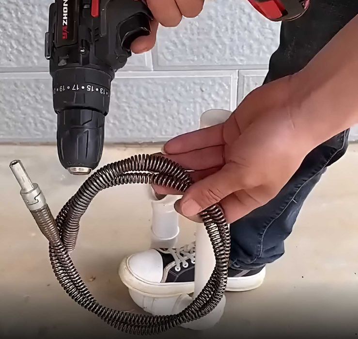 Bicha desentupidora 2 metros NOVA