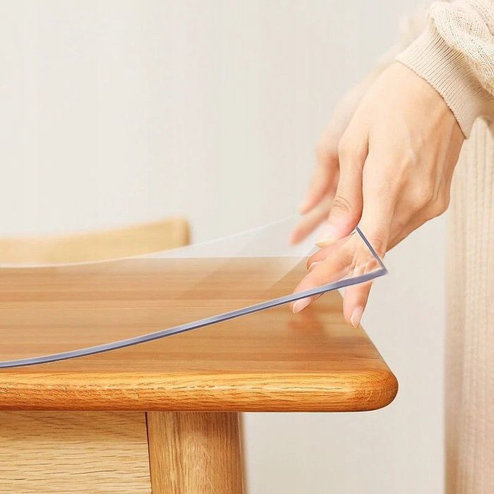 Mata podkładka ochronna pvc na biurko stół 160x90 folia  GRUBA