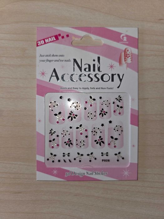 Nail Art 3D – Autocolantes para Unhas