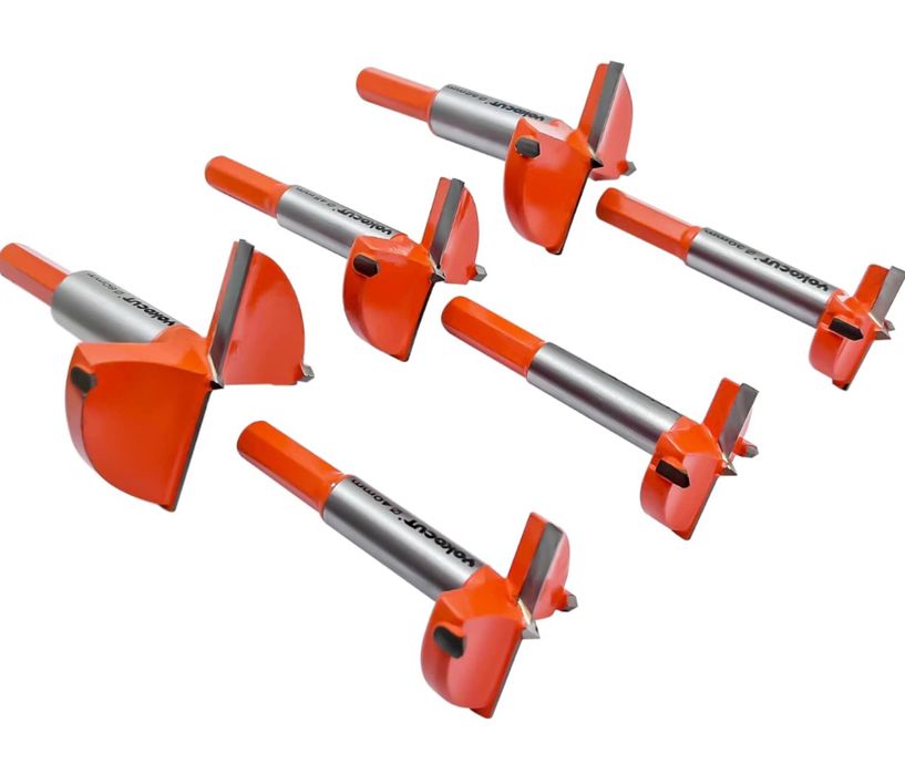 YOKOCUT 6-częściowy zestaw wierteł/otwornic