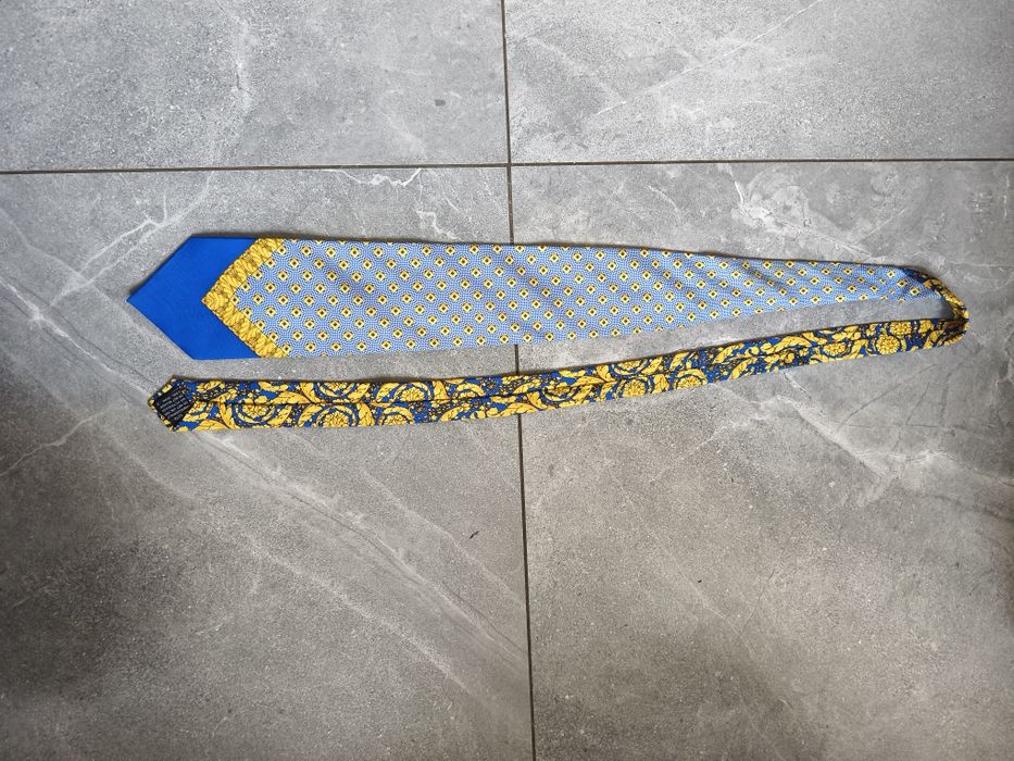 Krawat V2 by versace 100%jedwab
