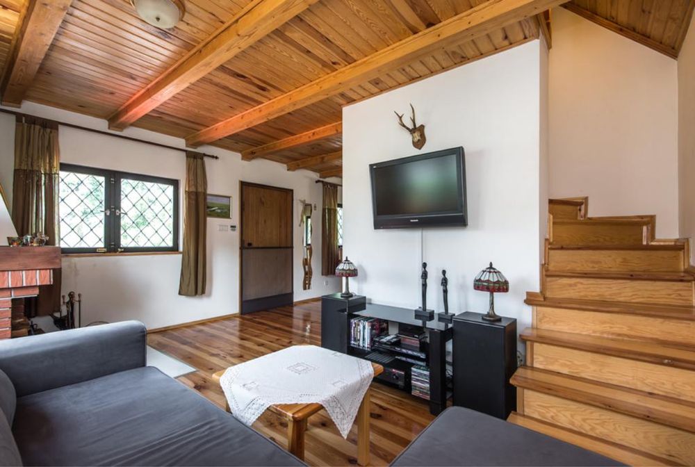 Countryside House on the lake for expats 25 km Poznan  waterline fireplace beach