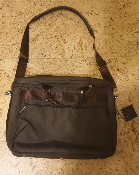 Torba brązowa na laptopa teczka do pracy Wittchen