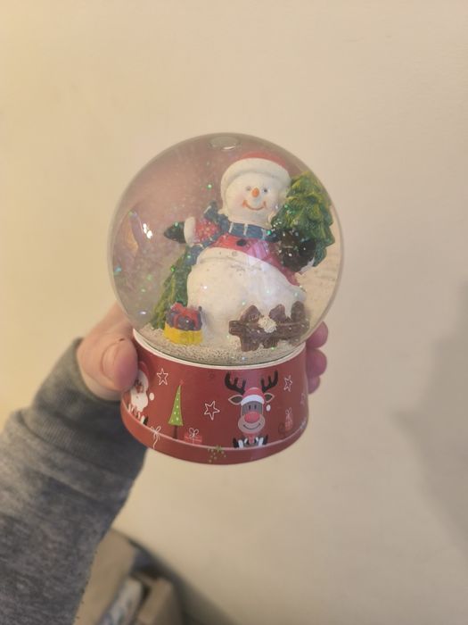 Новорічна куля "Сніговик"