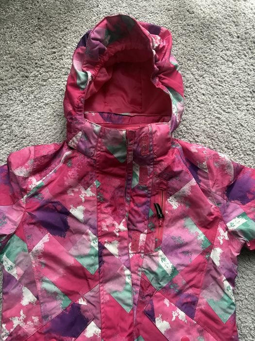 Kurtka i spodnie narciarskie dla dziewczynki 122 / 128