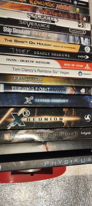 Jogos para PC alguns novos, alguns raros