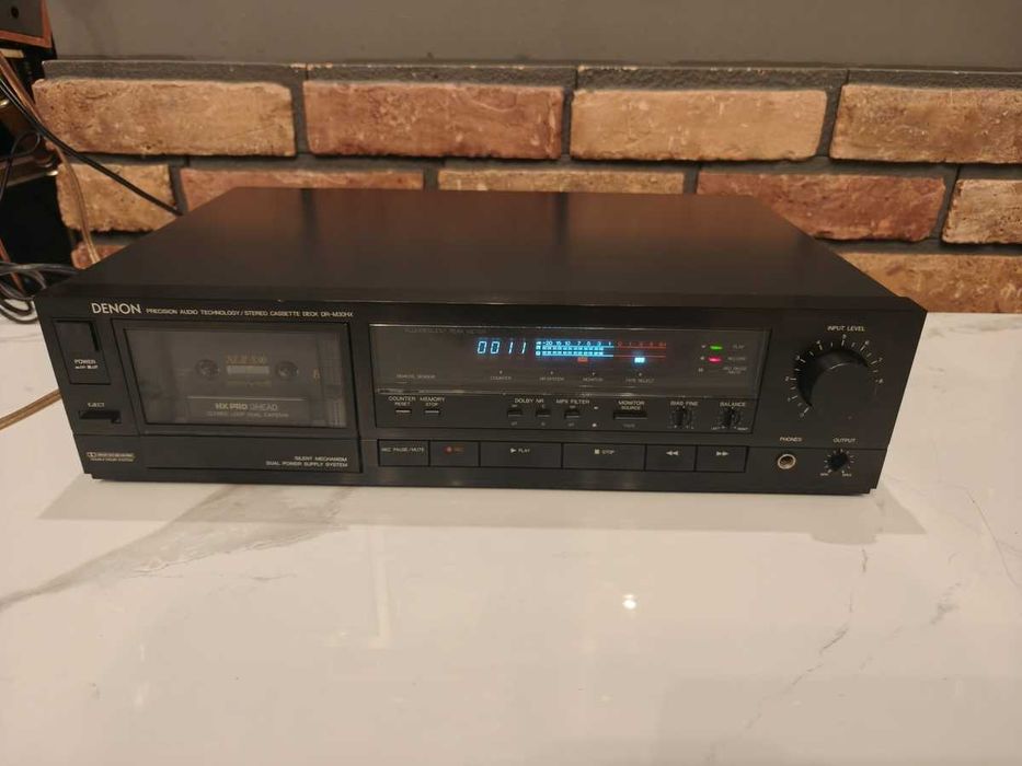 DENON DR-M30HX ! Znakomity deck 3 głowicowy ! OKAZJA ! Nowe paski