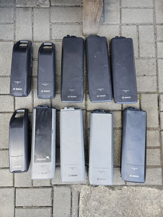 Bateria Bosch Powerpack 500 lub 400 bidon lub bagażnik po testach