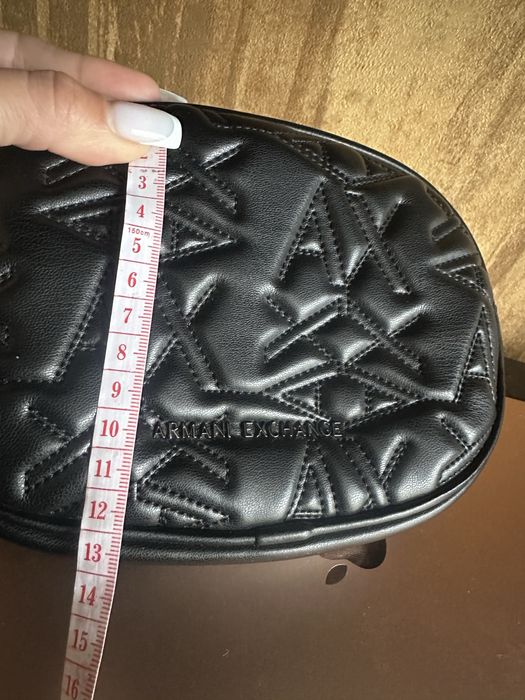Поясна сумка armani м’яка шкіра