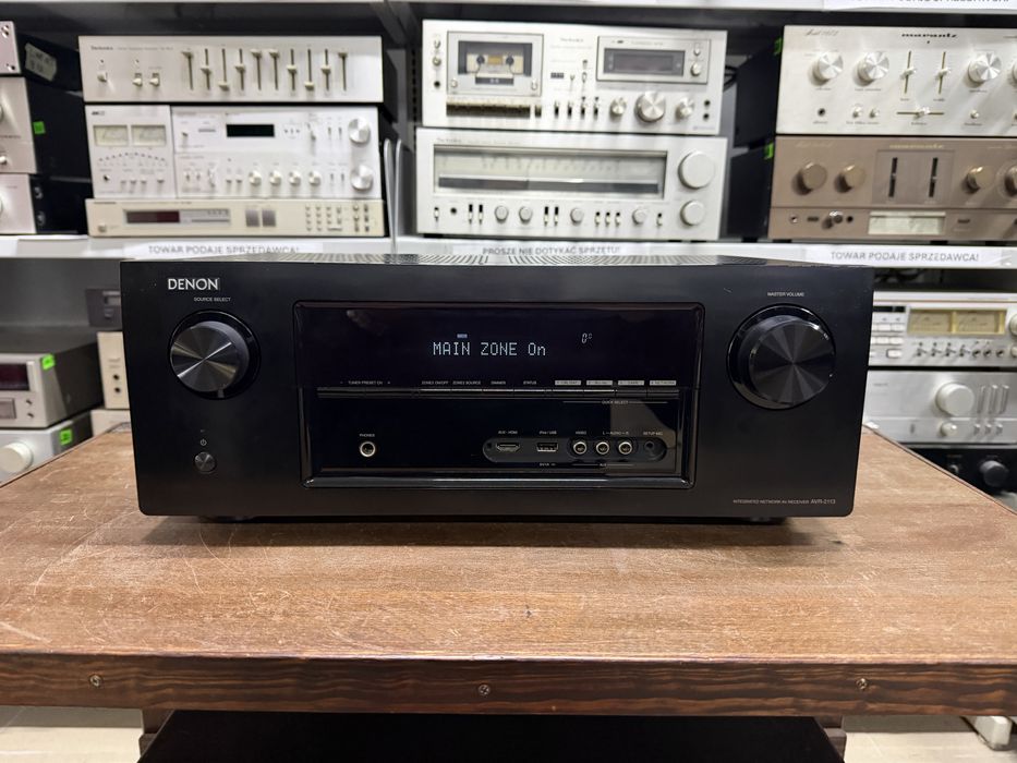 ‼️ Amplituner Denon AVR-2113 z radiem internetowym, Audio Room