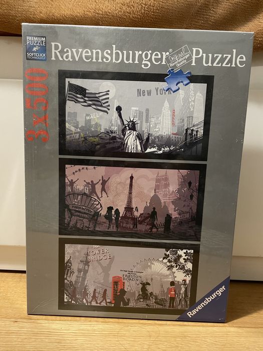 Puzzles - NewYork, Paris, Londres