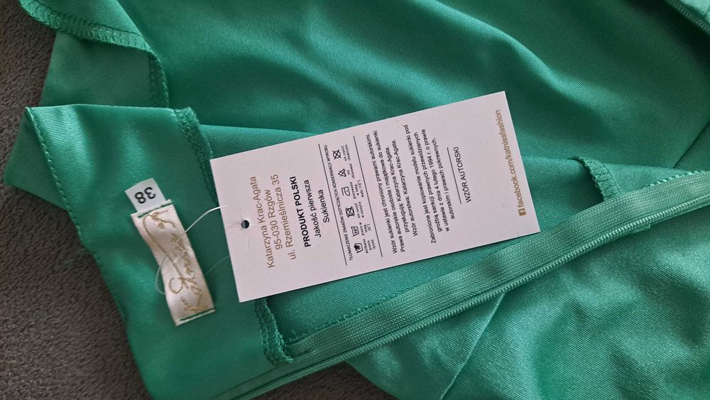 Sukienka satynowa - Katniss - roz.38