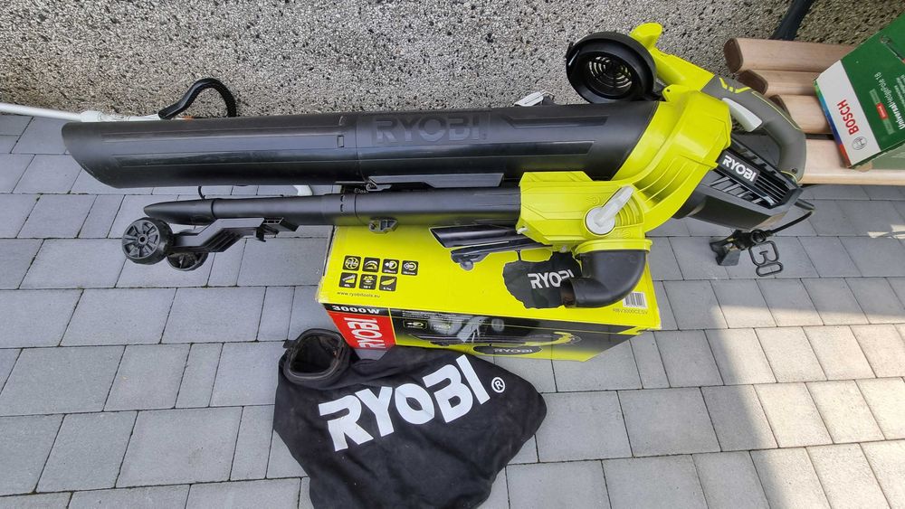 Odkurzacz dmuchawa do liści Ryobi RBV3000CESV