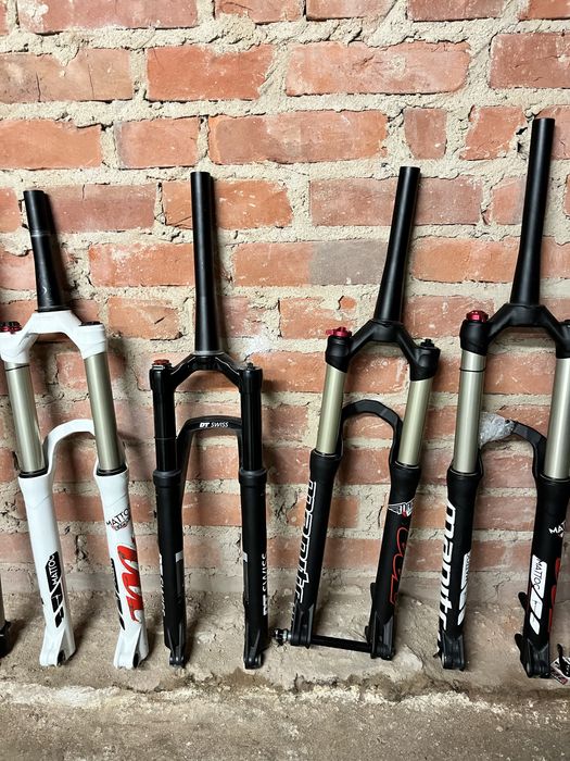 Amortyzatory rowerowe nowe, używane