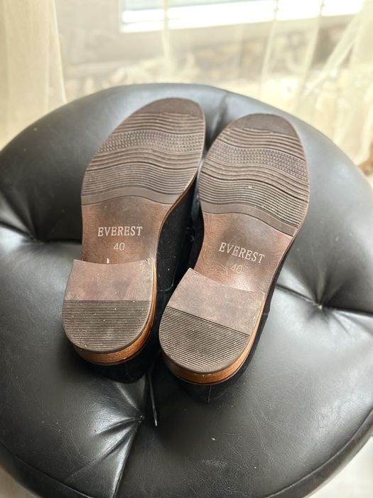 Черевики туфлі чоловічі шкіряні