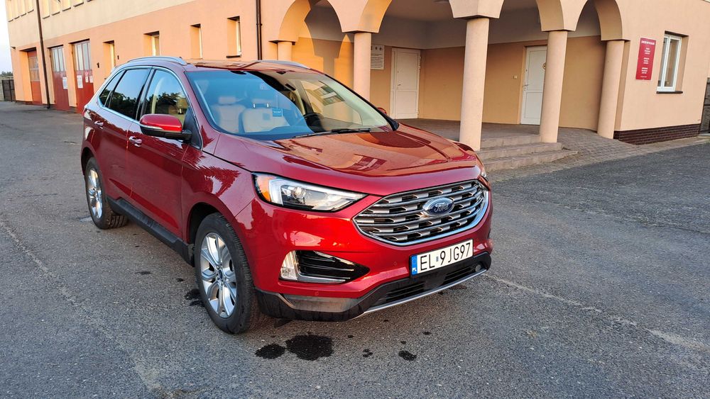 Ford Edge TITANIUM BENZYNA ,I wł.w Polsce,po niewielkiej szkodzie. Łódź ...