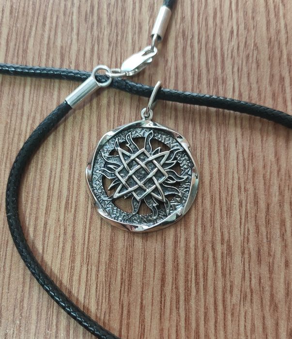 Оберег, мужской оберег,славянский оберег квадрат Сварога