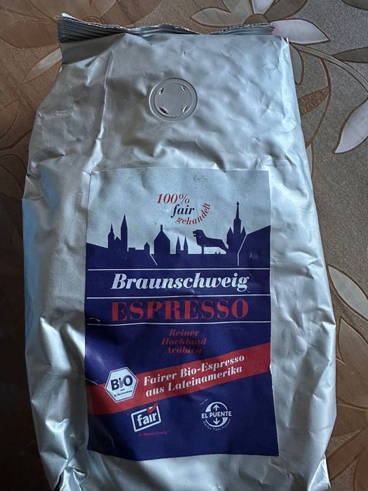 Кофе в зёрнах разной прожарки