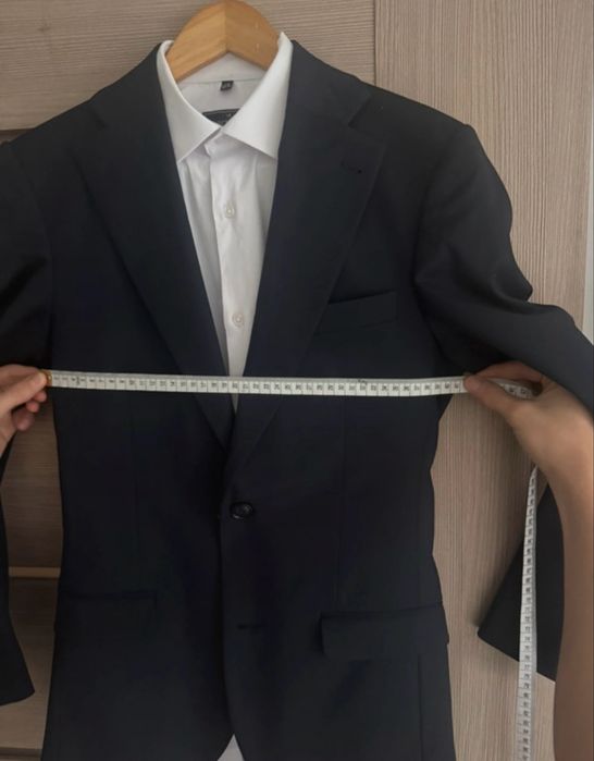 Garnitur młodzieżowy, koszula, buty