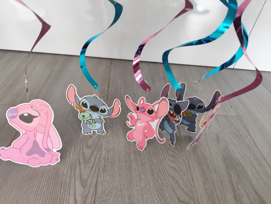Conjunto decoração de festa aniversário do Stitch