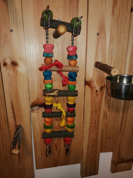 Fonte para pássaros, Rede de escalada para pássaros