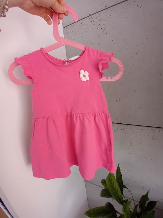 Sukienka r.74 H&M letnia zwiewna niemowlęca