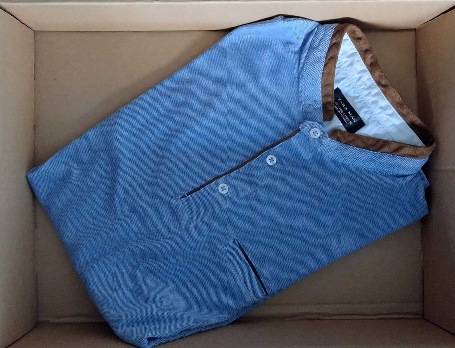 Zara em Azul claro (Novo e original)