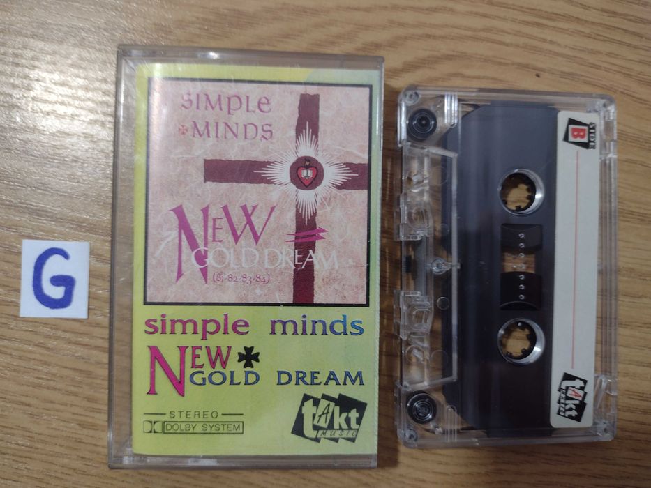 Kaseta Simple Minds New Gold Dream