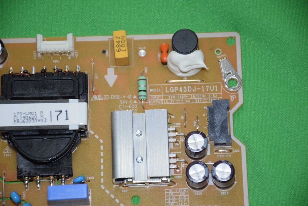 Peças TV LED LG 43LT340C