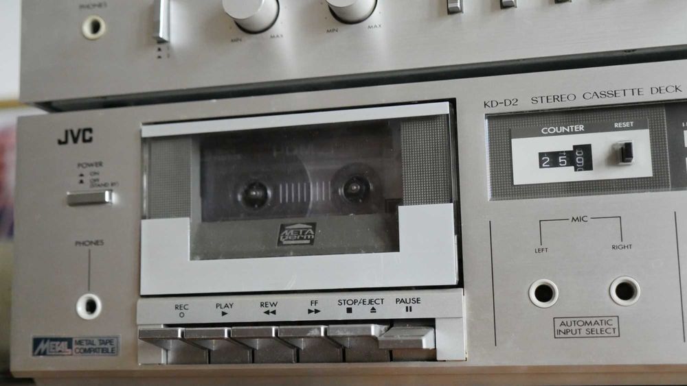magnetofon JVC KD-D2E vintage