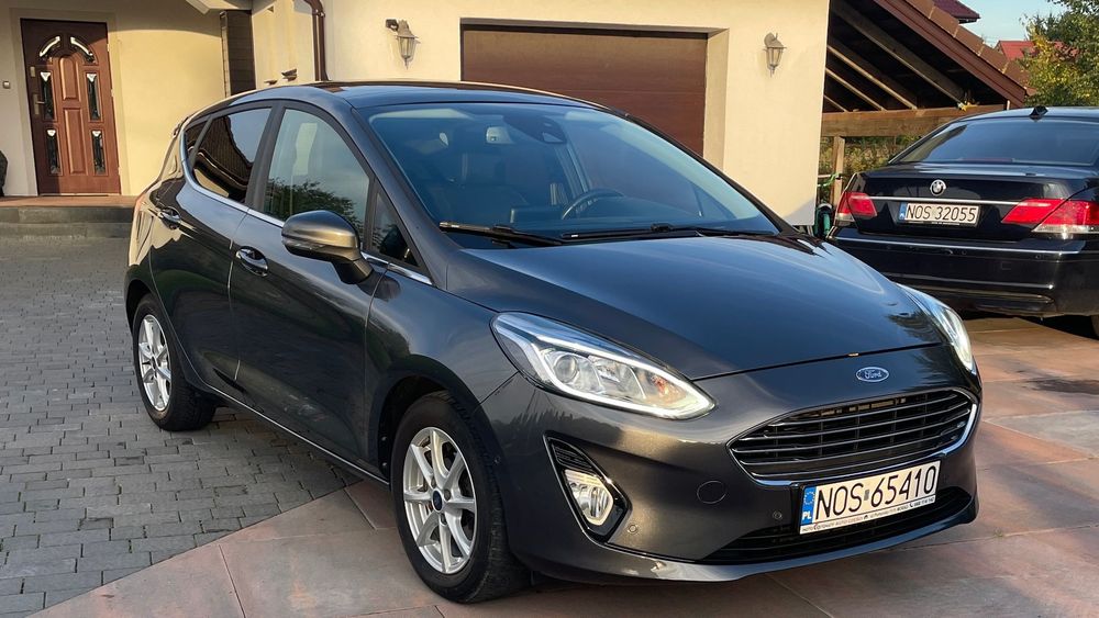 Ford Fiesta Ford Fiesta 1.0 Ecoboost Titanium 100km Mk8 Ledy Panorama Serwis B&Ol