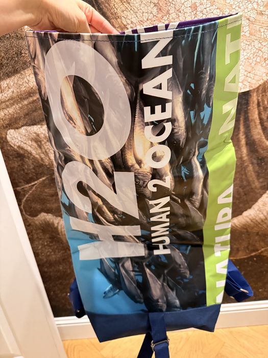 Plecak zrobiony z baneru  nigdy nie użyty