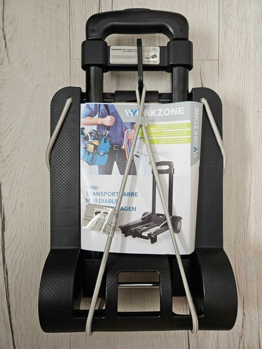 Składany mini wózek transportowy Workzone (do 50kg) NOWY