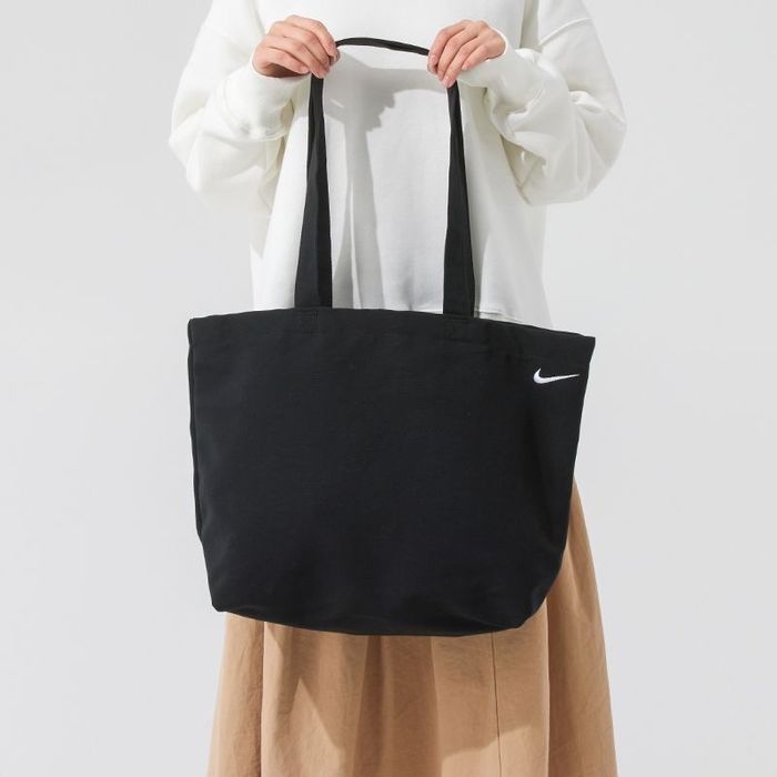 Сумка шоппер Nike NK Heritage Tote 2.0. Оригінал! Чорна беж Сумка тоут шопер найк жіноча сумка nike