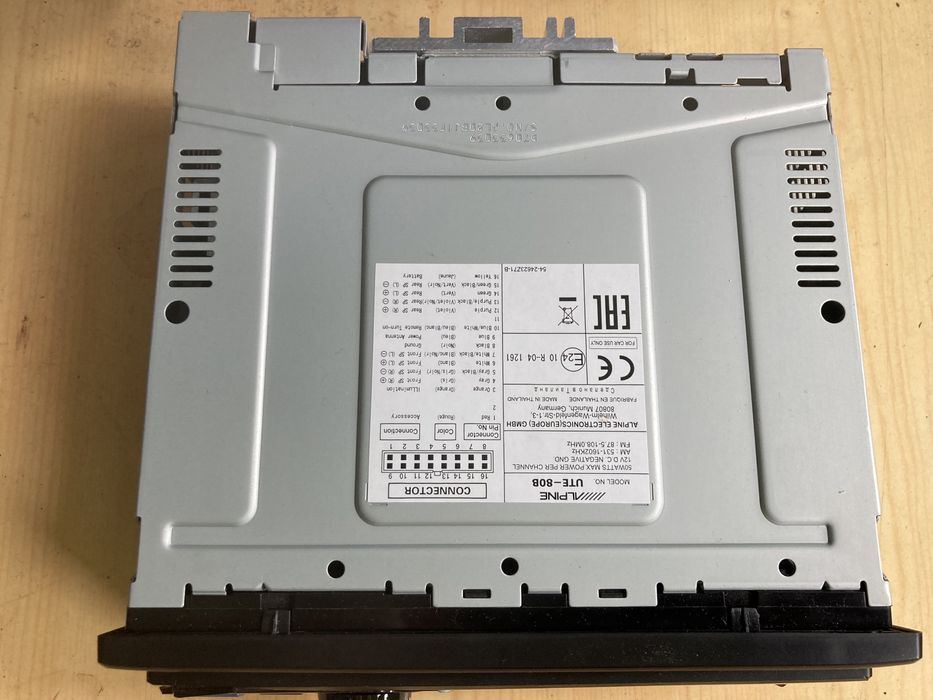 Автомагнитола Alpine + JBL коаксиальные динамики