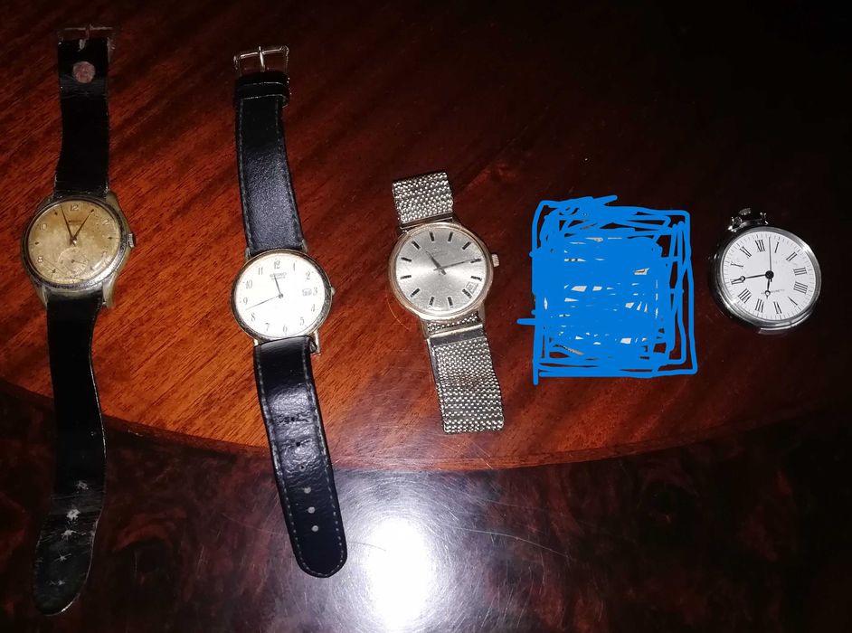 Relógios de pulso/de bolso