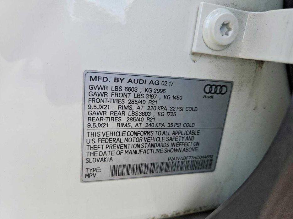 Audi Q7 Prestige 2017