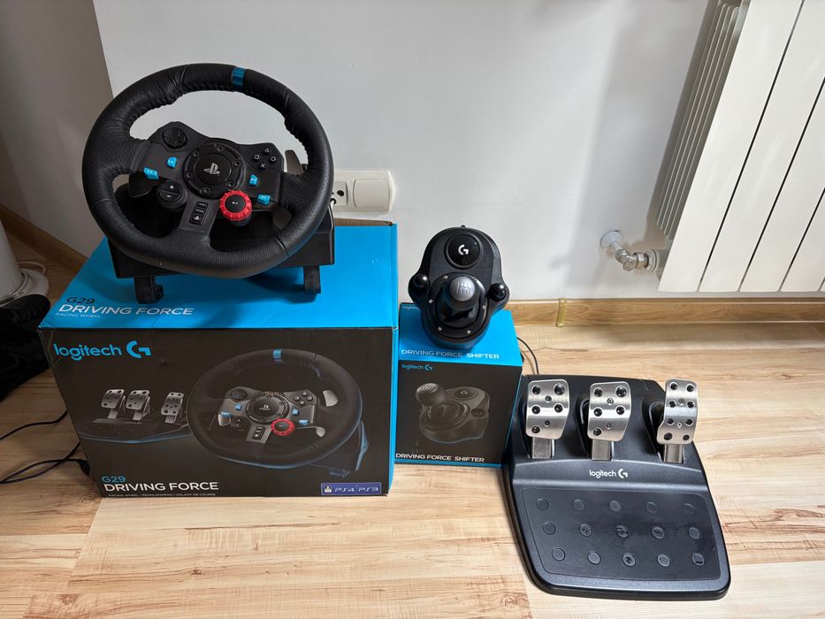 Kierownica Logitech g29 + shifter