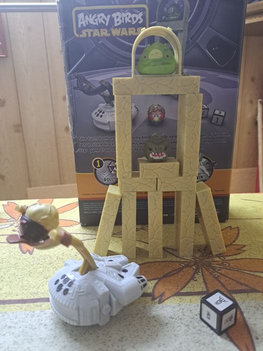 Gra zręcznościowa Jenga Angry Birds Star Wars Hasbro
