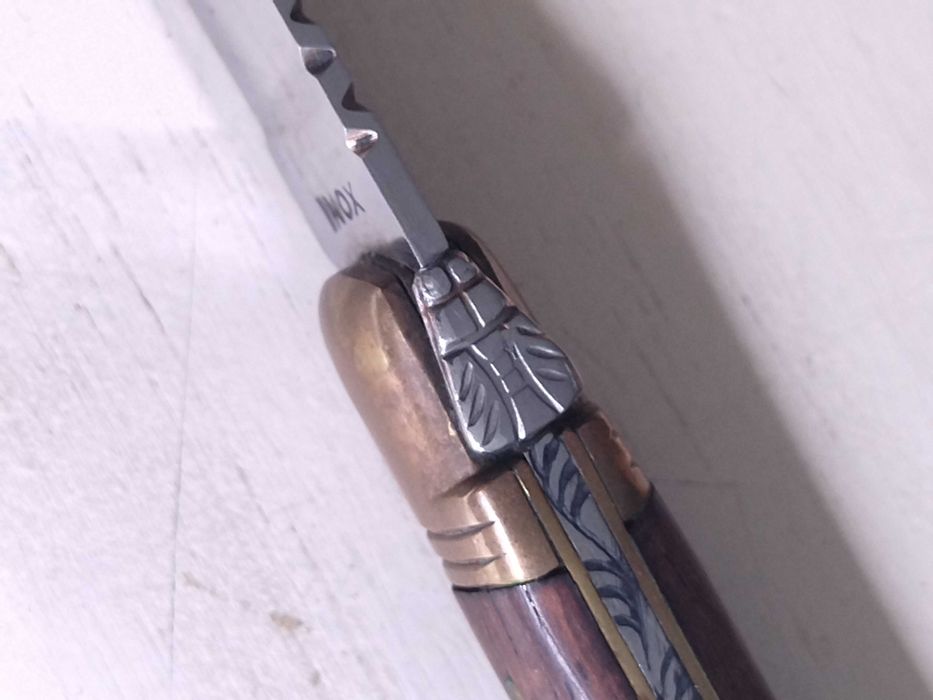 Caixa 6 facas Laguiole