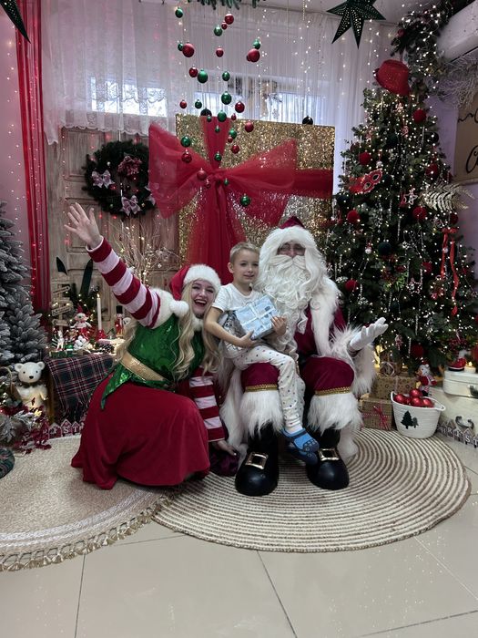 Санта Клаус Ельфи Дід Мороз Снігуронька Аніматори