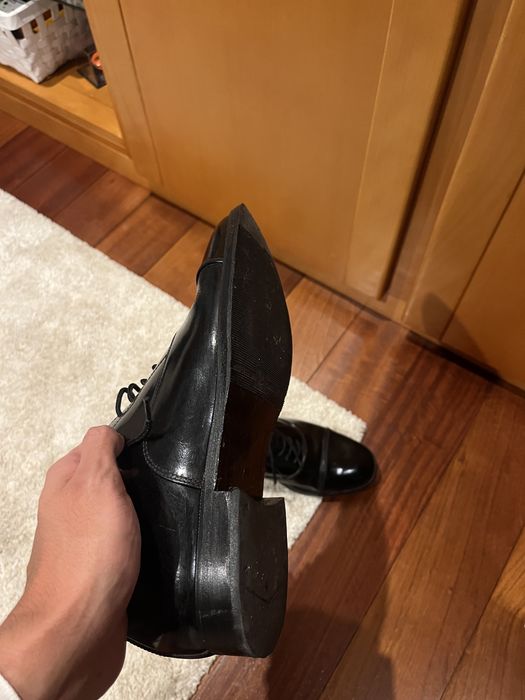 Sapatos de brilho do Exército Português