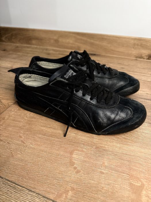 Onitsuka Tiger шкіряні кросівки чорні, EU 42 asics mexico 66 vintage