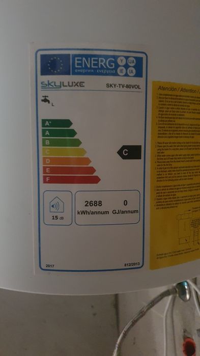 Termoacumulador SKYLUX 80L