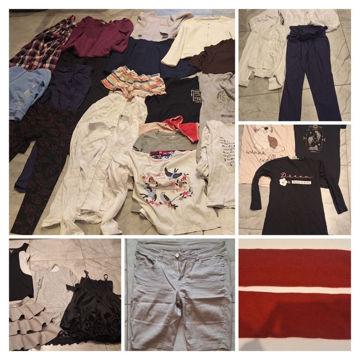 Ubrania damskie dziewczęce różne