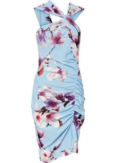 B.P.C sukienka niebieska kwiaty r.40/42